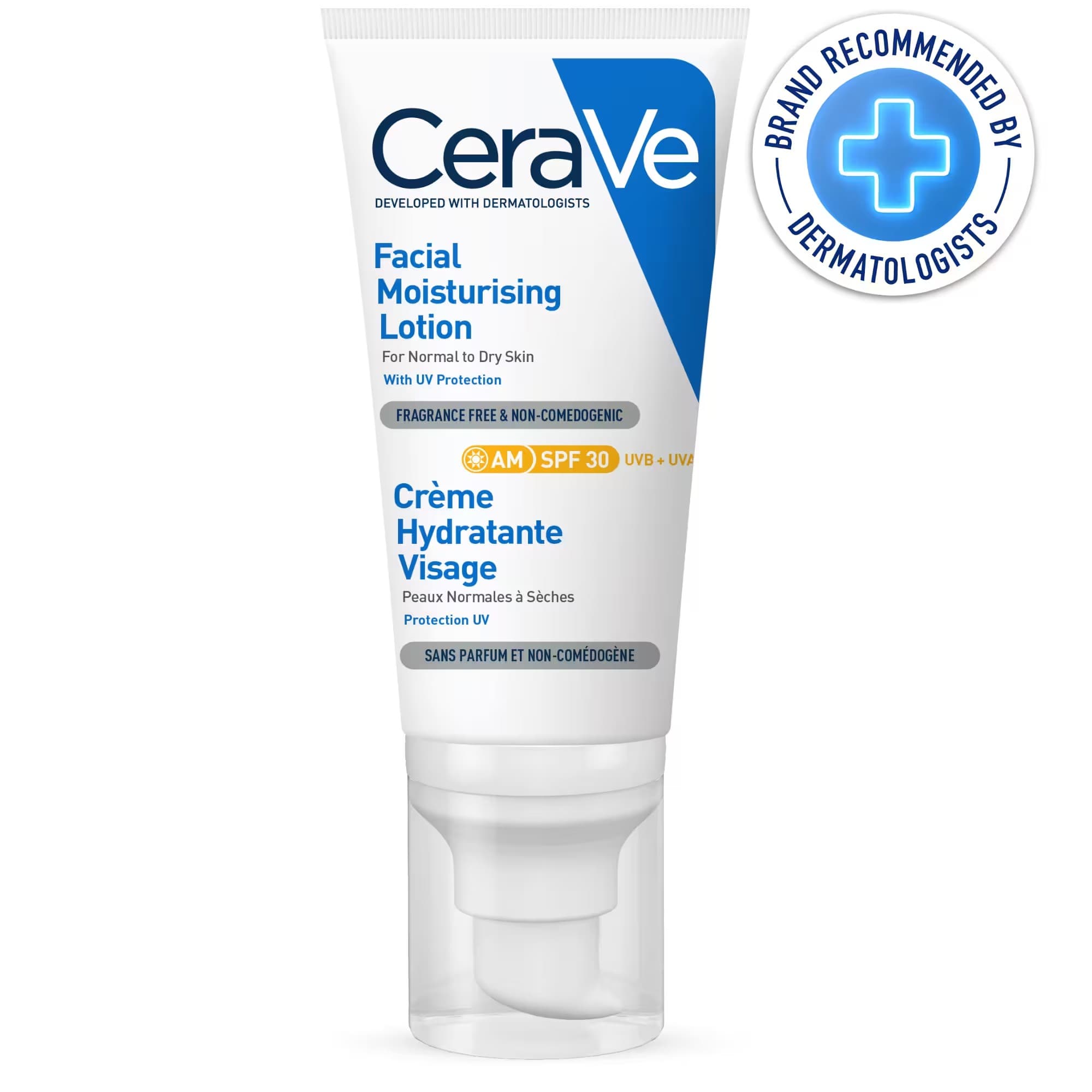 CeraVe AM Facial Moisturising Lotion — actual MYDAWA product photograph